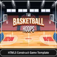 PLay Two Basketball Hoops now!